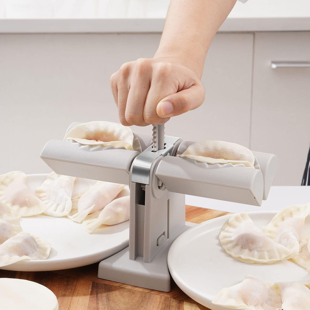 Dumpling Maker Mold – Double Head Easy Press Tool