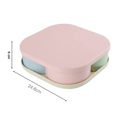 Divided Snack Box – Rotating Dry Fruit Platter – view 6