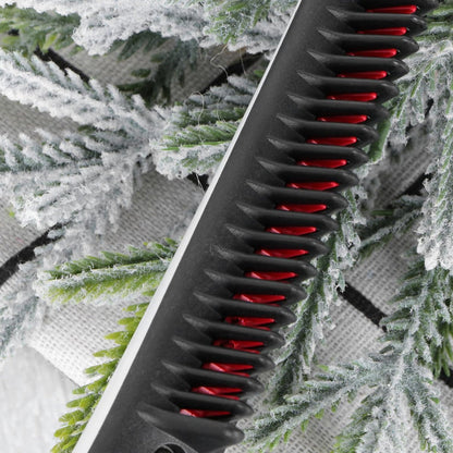 Electric Hair Straightening Comb – Portable & Safe Styling – close-up