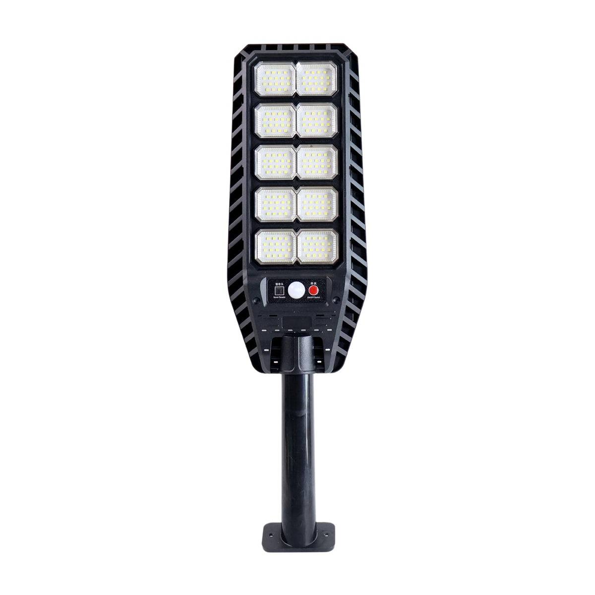 Solar LED Street Light – High-Powered Motion Sensor – alternate view
