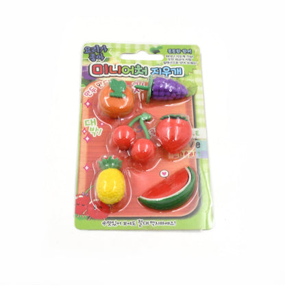 Kids Erasers set – Colorful 3D Designs – view 6