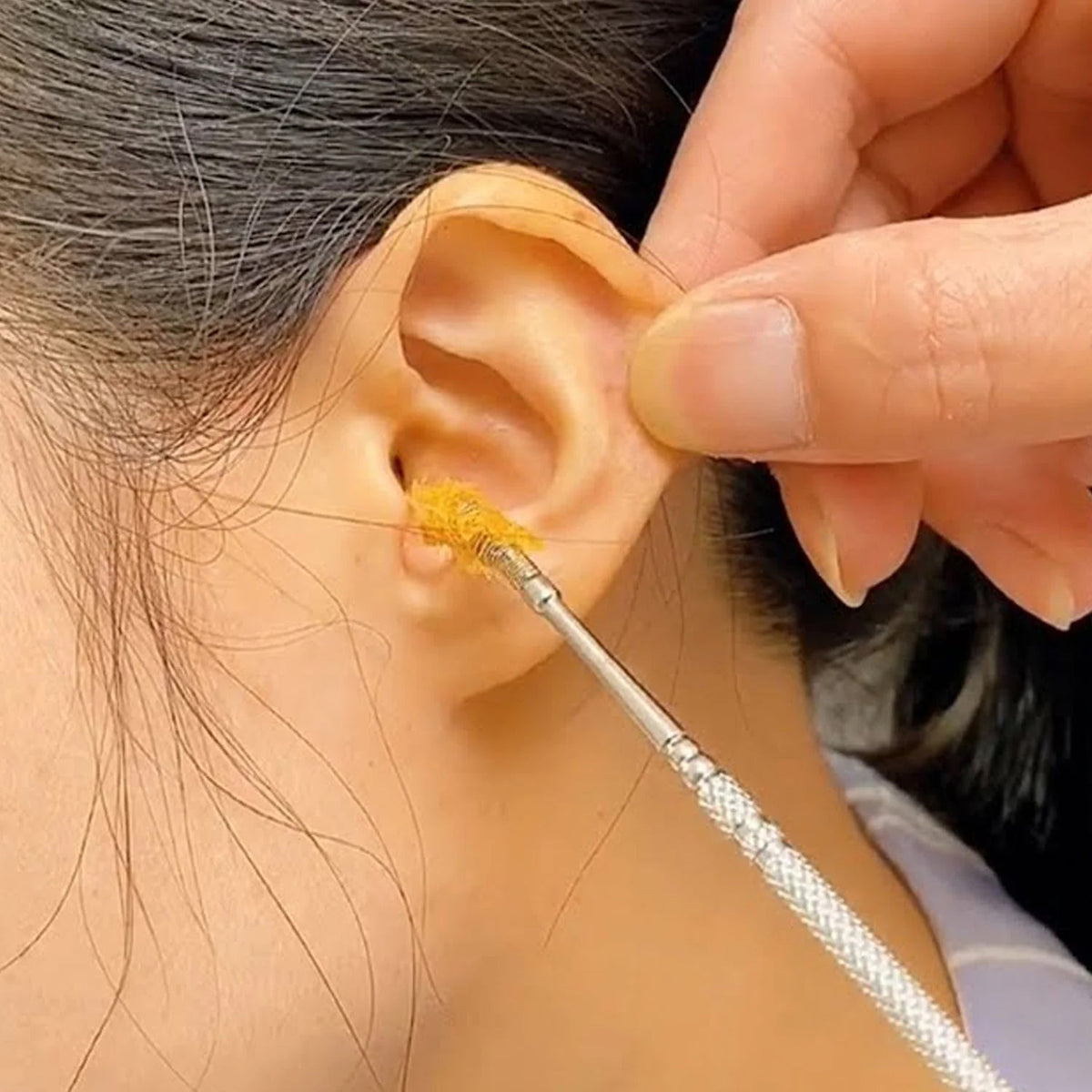 Ear Wax Removal Kit – Portable 6-Pc Stainless Steel set – alternate view