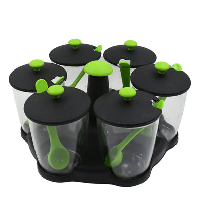 Revolving Spice Rack – 6-Piece Masala Container set – alternate view