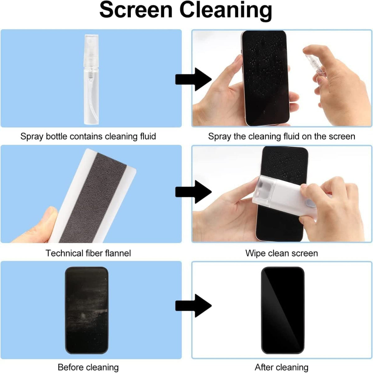 Electronic Cleaner Kit – 7-in-1 Multi-Device Cleaning – view 8