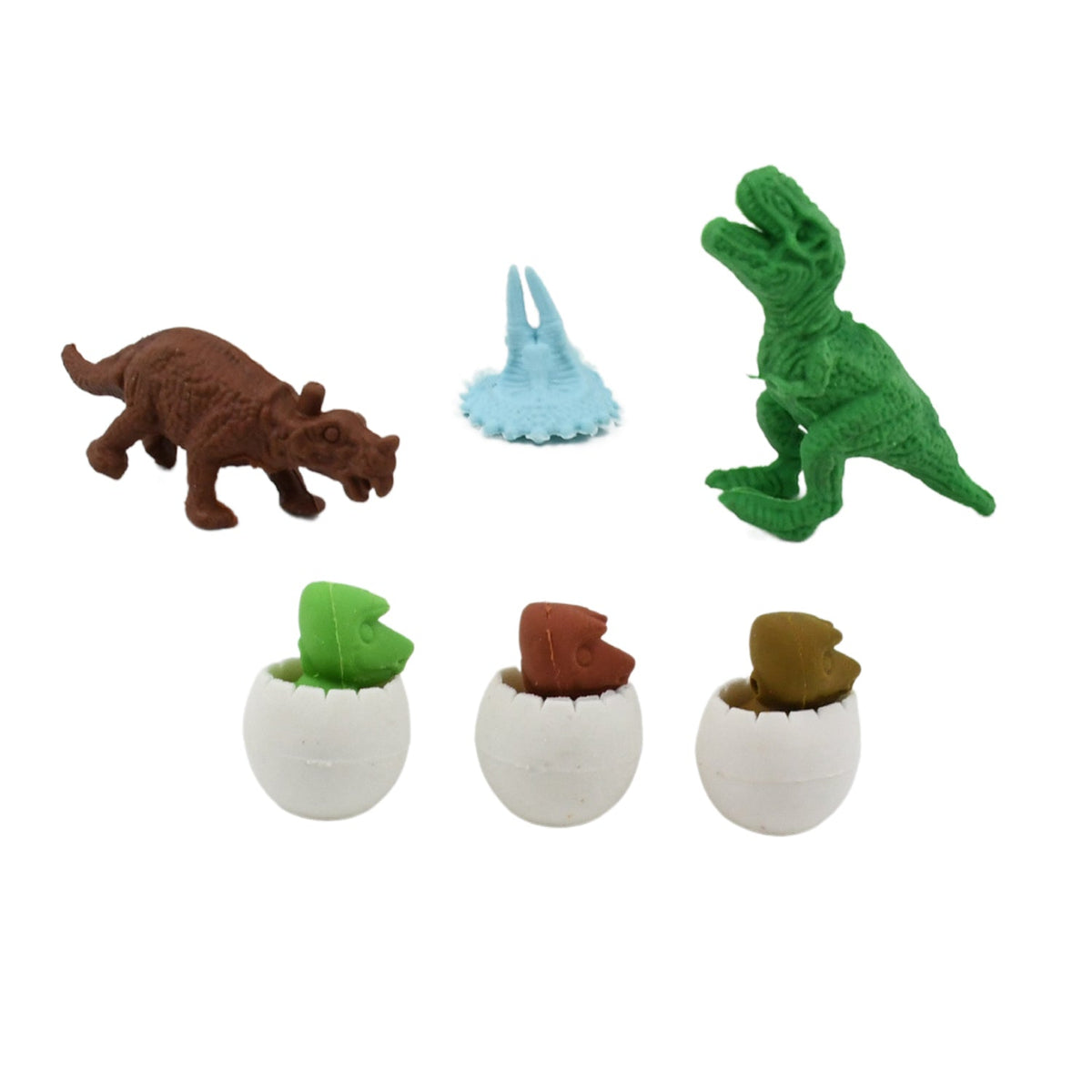 Dinosaur Puzzle Erasers – 5-Pc Kids Fun Stationery set – view 6