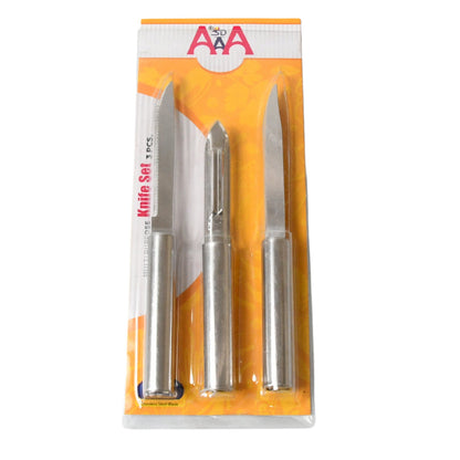 Kitchen Knife set – 3-Piece Stainless Steel Sharp Knives – alternate view