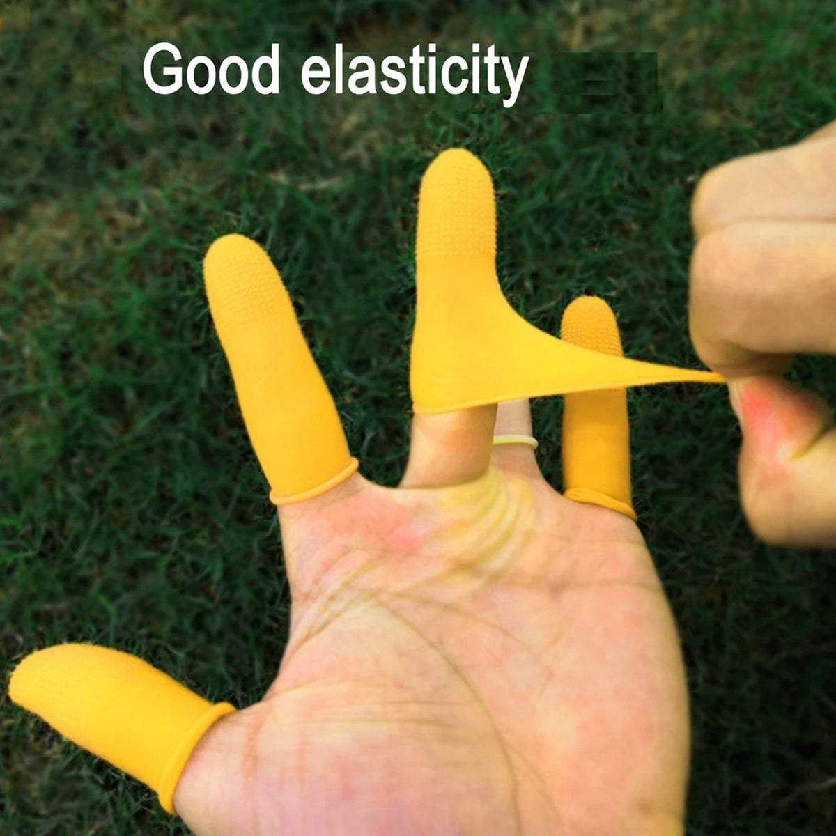 Silicone Finger Caps – Pain Relief & Protection – close-up