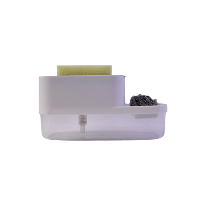 Dish Soap Dispenser & Sponge Holder – Compact & Durable – alternate view