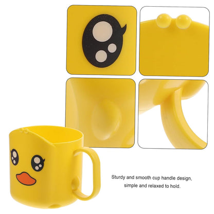 Cartoon Plastic Toothbrush Cup – Durable & Lightweight – detail view