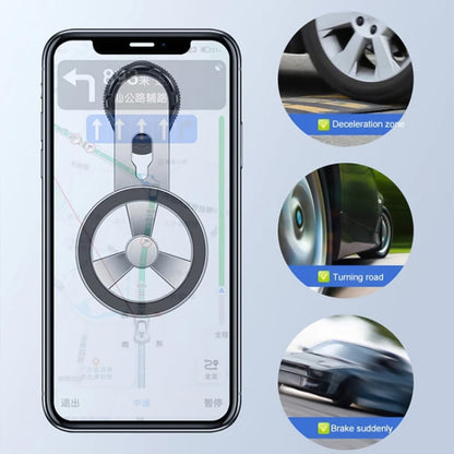 Magnetic Car Phone Holder – 360° Rotatable Air Vent Mount – close-up