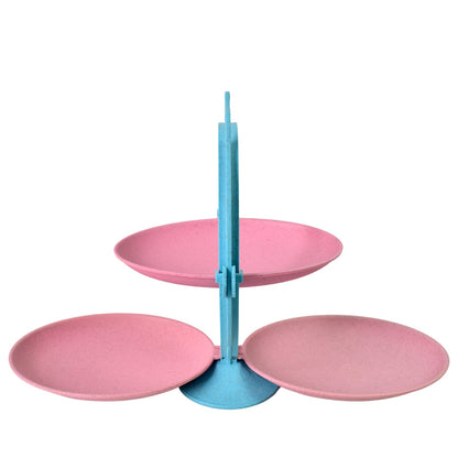 Foldable Fruit Plate – Space-Saving Multi-Use Kitchen – alternate view