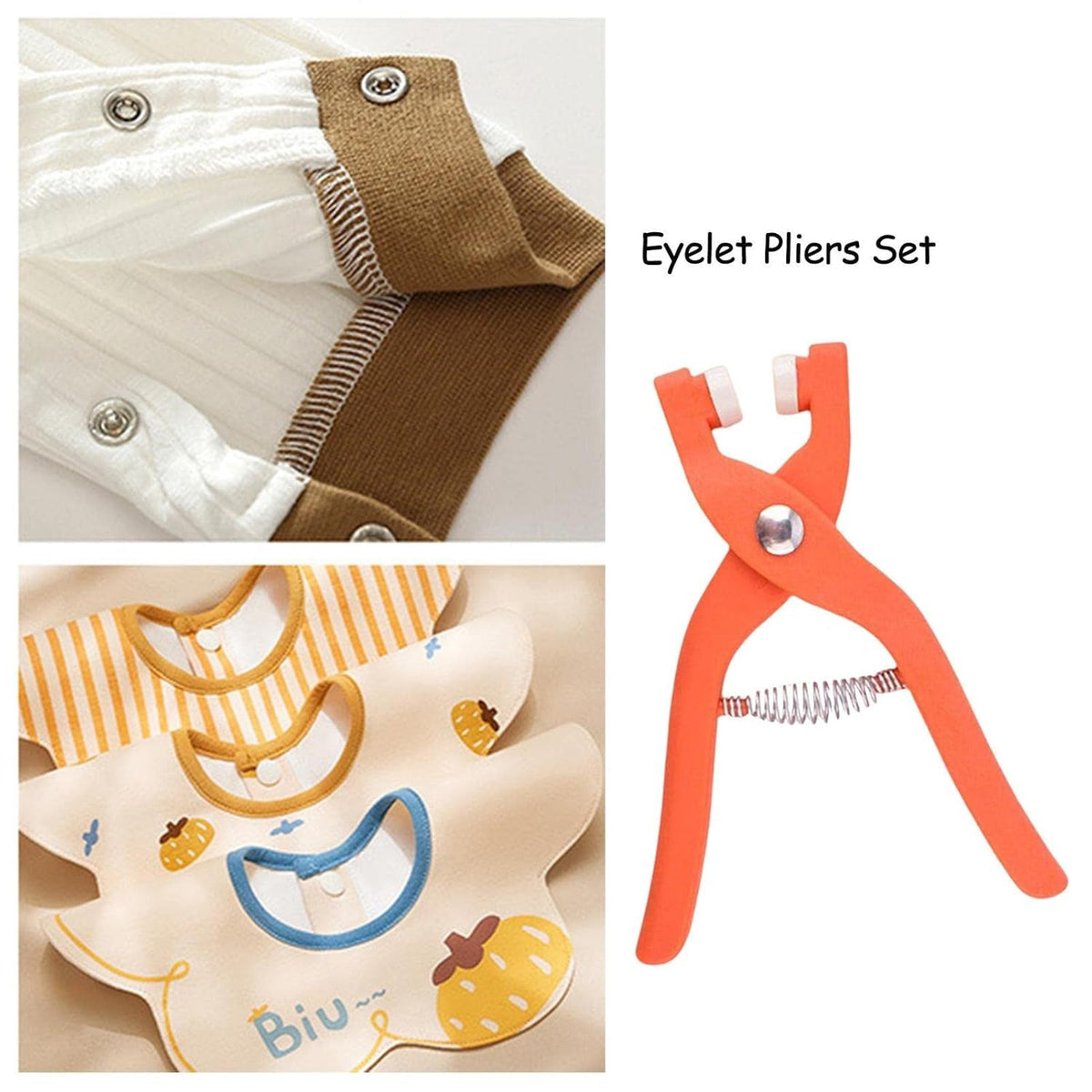 Eyelet Pliers – Fabric Hole Punch & Grommet Tool