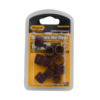 Drum Polishing Kit – 10 pc Sanding Sleeves set – alternate view