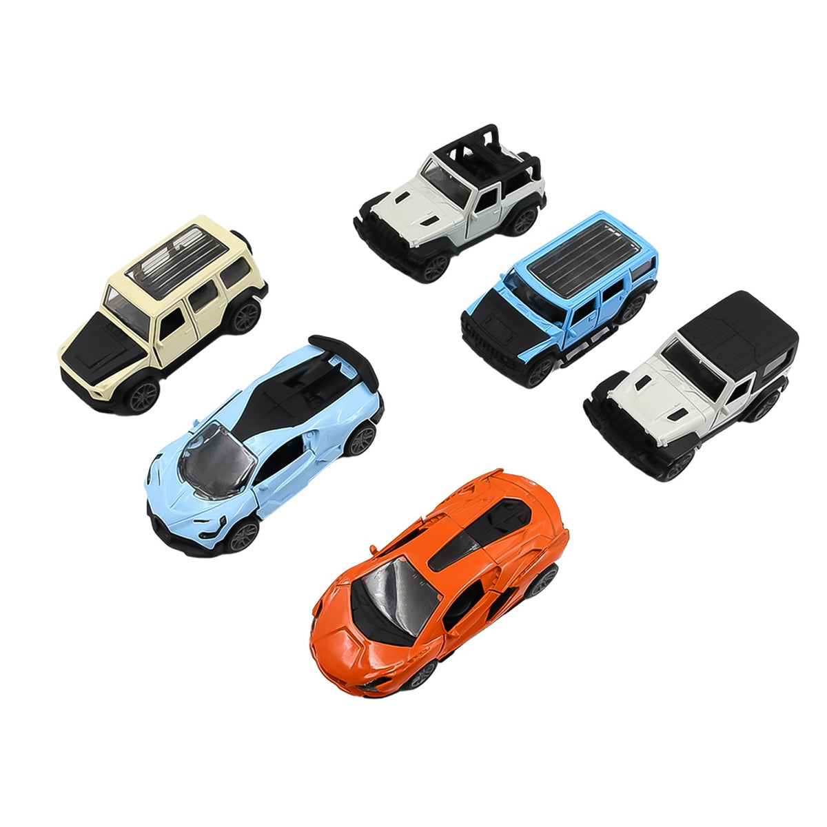 Pull Back Car Toy – Durable Metal & Plastic for Kids – alternate view
