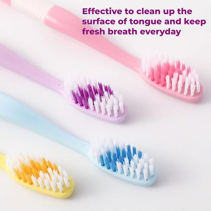2-in-1 Toothbrush Tongue Scraper – Soft Bristles & 8 pcs – view 8
