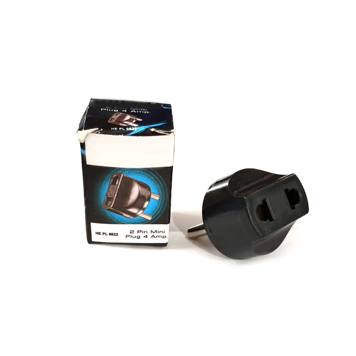 2 Pin Plug Adapter – Universal to Indian Sockets – alternate view