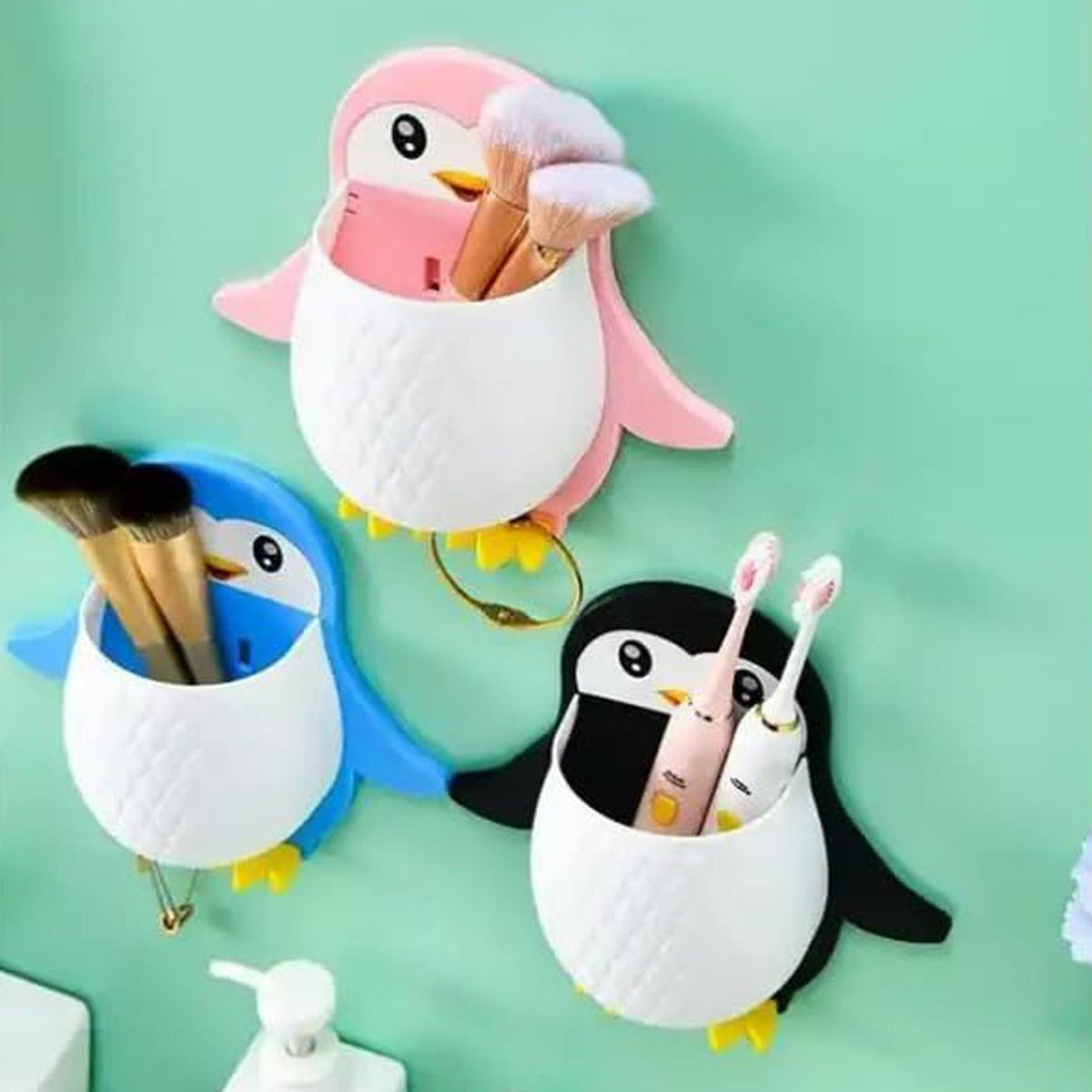 Penguin Storage Box – Wall Mount Organizer – view 6