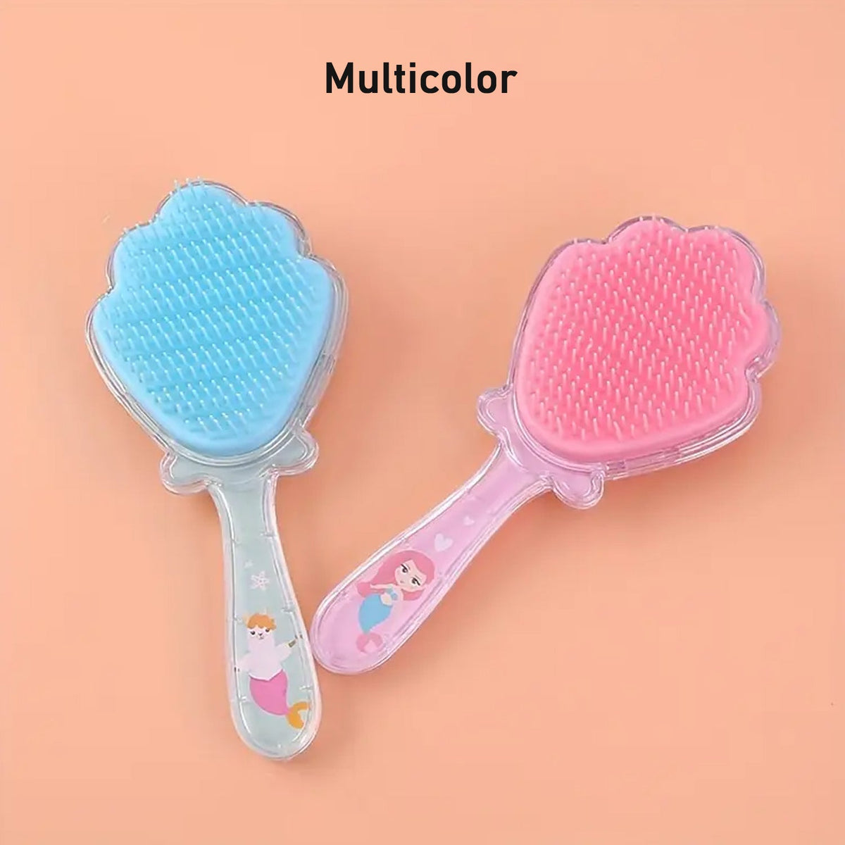 Kids' Detangling Hair Brush – Gentle & Massage – close-up