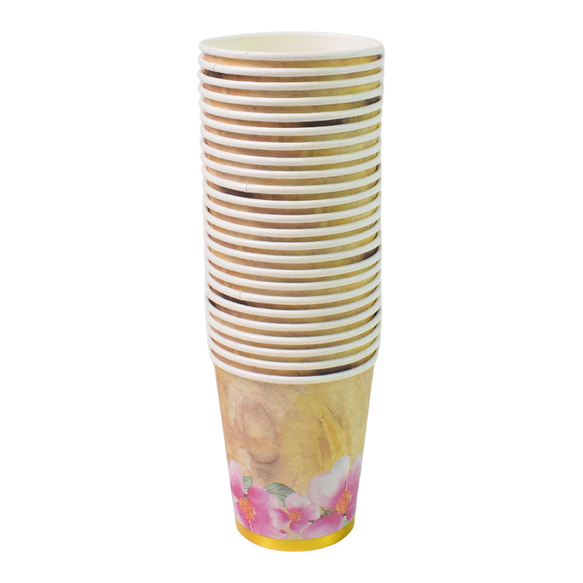 Disposable Paper Cups – Mixed Design 24 pcs – alternate view