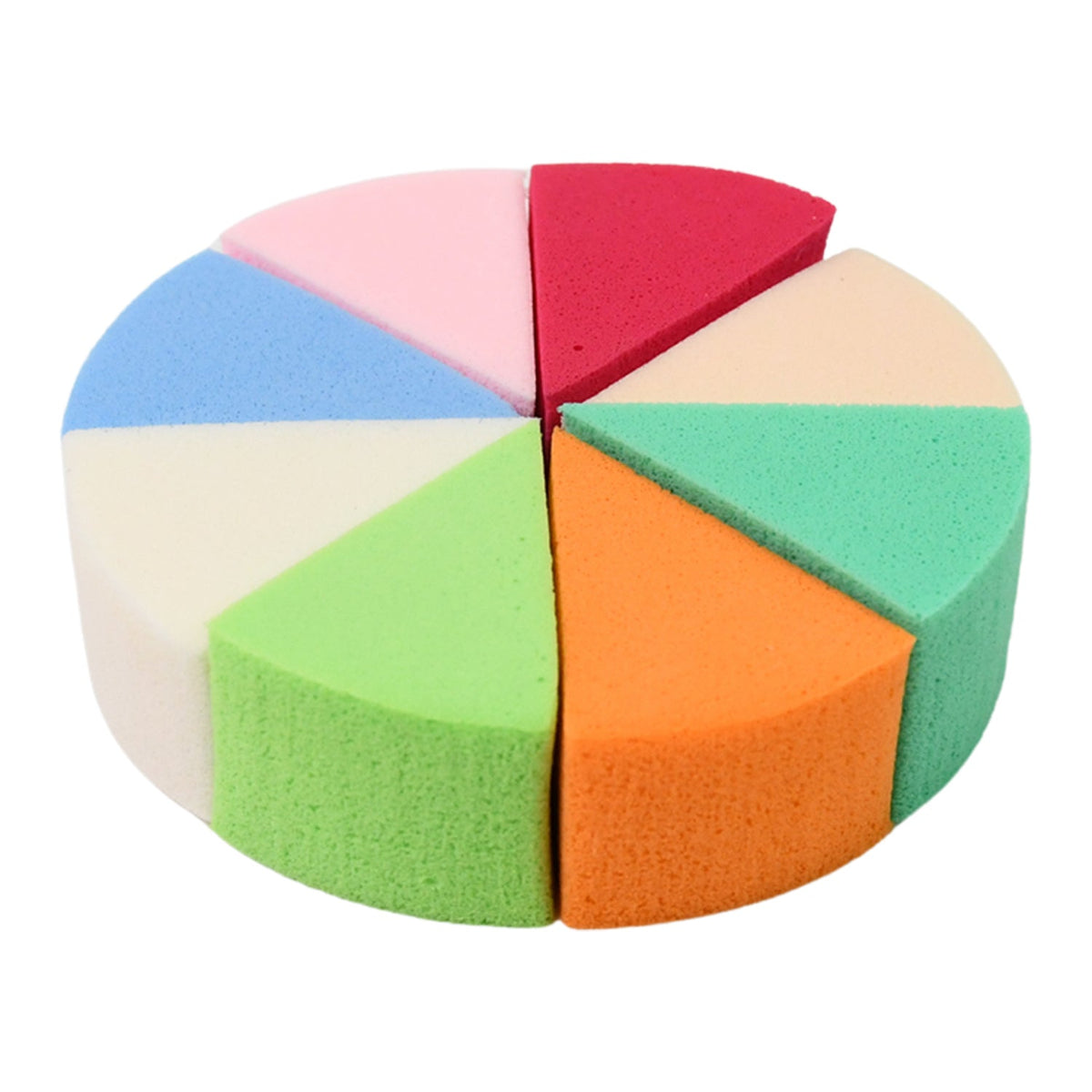 Triangle Makeup Sponge – 8 pcs set for Flawless Blending – detail view
