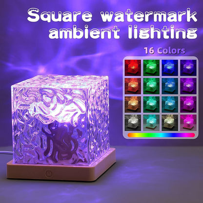 Ocean Wave Projector Lamp with 16 RGB Dynamic Water Ripple – view 7