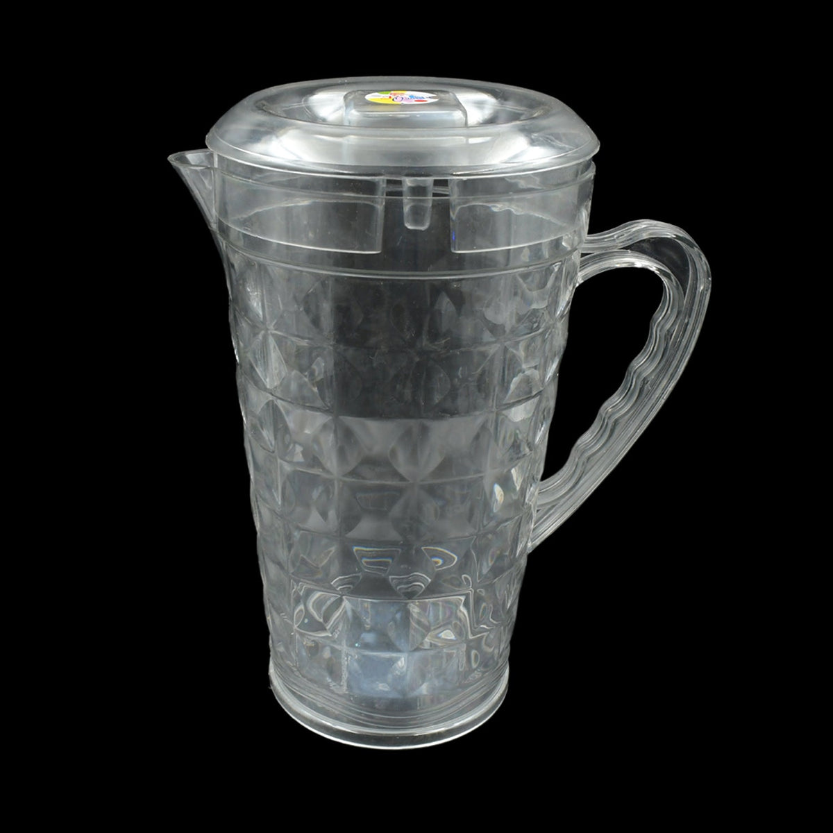 Mocktail PET Plastic Jug – Diamond Cut Design, BPA-Free – view 7