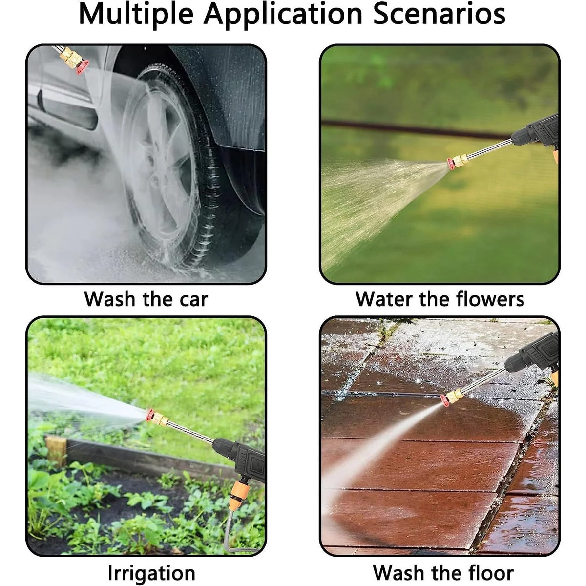 Wireless Car Washer Kit – 48V High Pressure & Portable – view 8