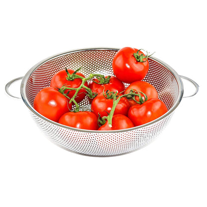 Stainless Steel Colander – Large Mesh Strainer for Kitchen – view 6