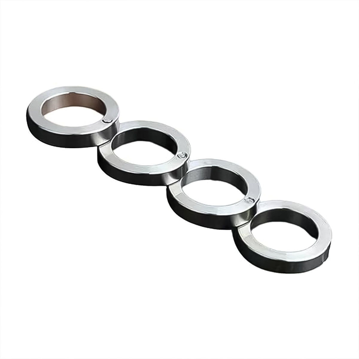 Fidget Ring – Portable 4-Finger Rotating Stainless Steel – view 6