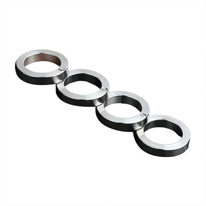 Fidget Ring – Portable 4-Finger Rotating Stainless Steel – view 6