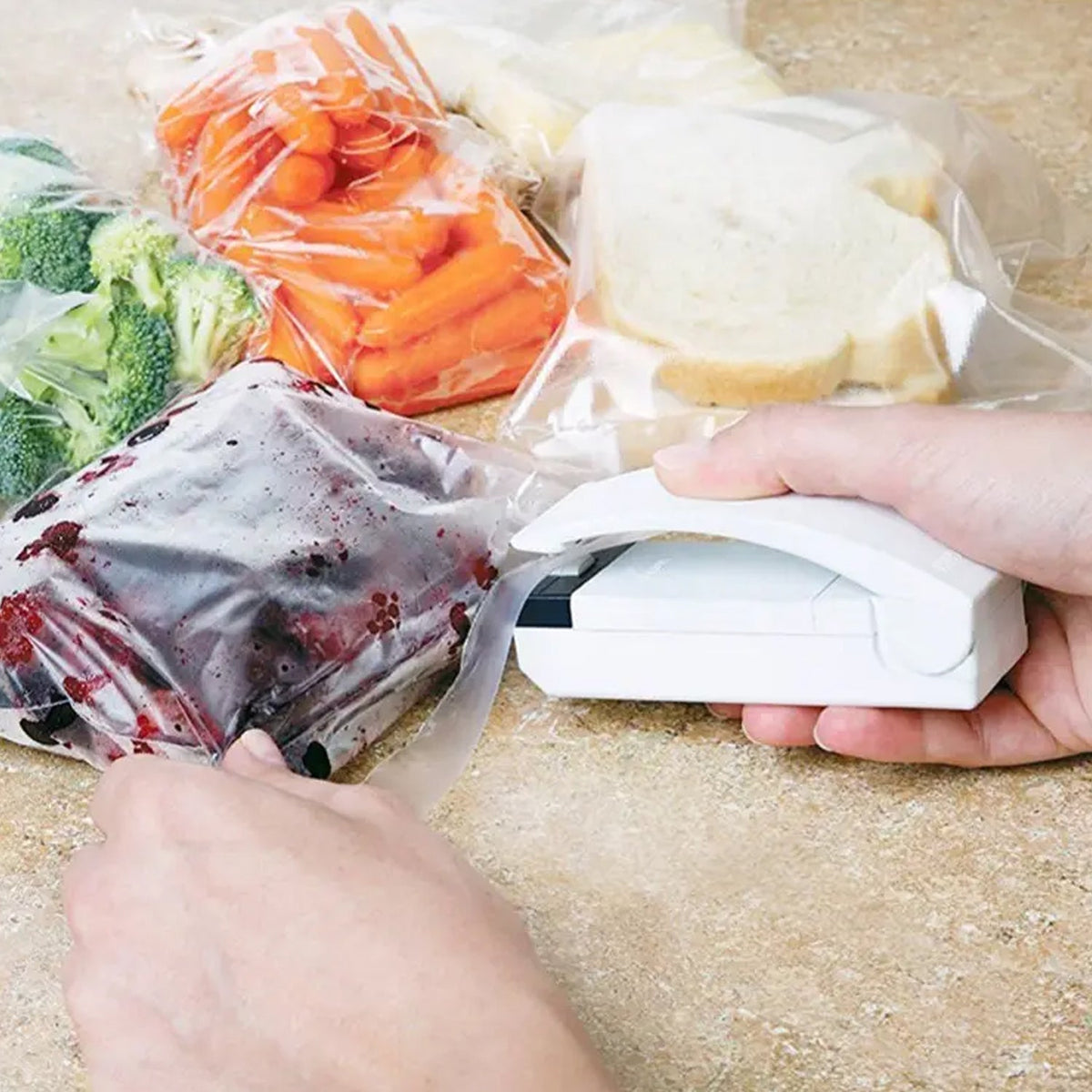 Plastic Bag Sealer – Mini Portable & Handy Sealing Machine – view 7