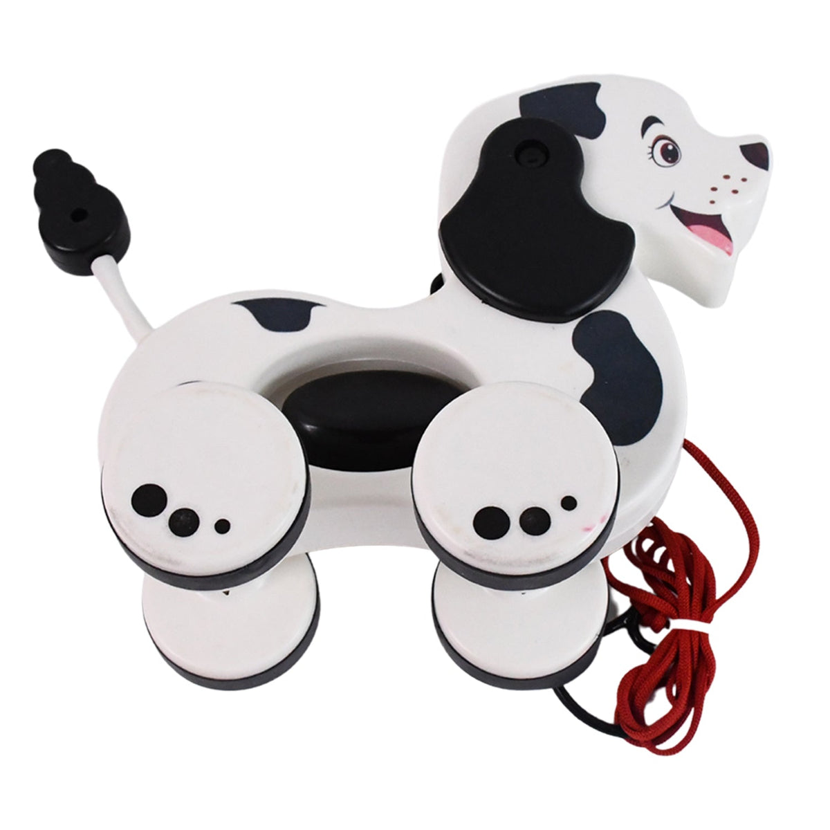 Pull Along Toddler Toy – Developmental Dog Design – alternate view