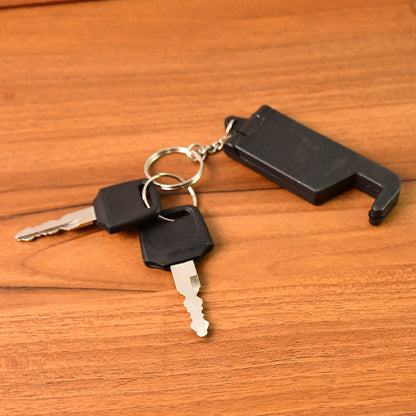 Plastic Keychain Mobile Stand – 2 in 1 Multicolor Phone