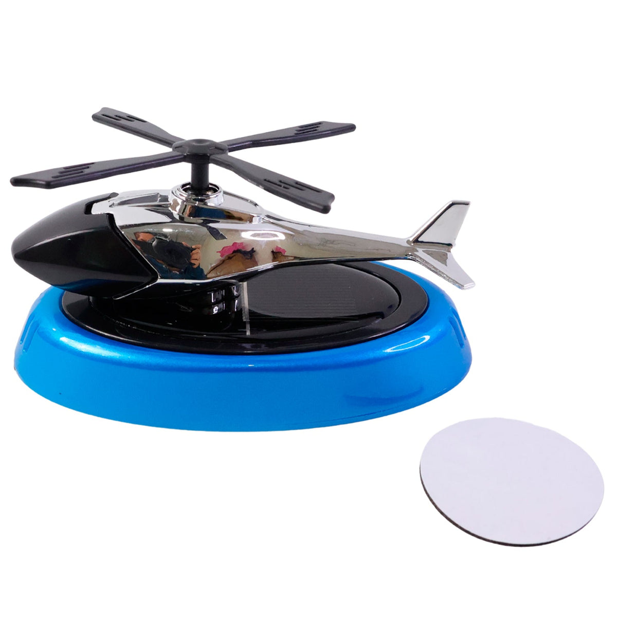 Helicopter Car Air Freshener – Stylish Rotating Dashboard – alternate view
