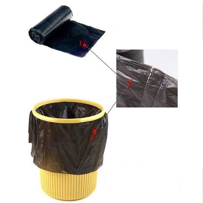 Black Garbage Bags – Durable 45x50cm Dustbin Bags – view 7
