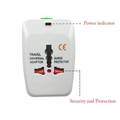 Universal Travel Adapter – All-in-One Worldwide Plug – detail view