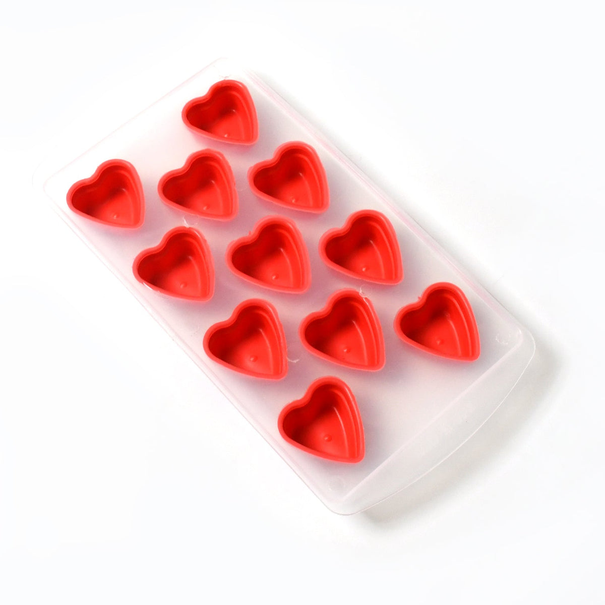 Silicone Heart Shapes Ice Cube Tray – view 7