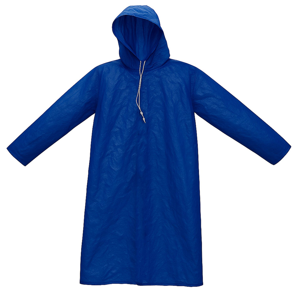 Waterproof Hooded Raincoat for Men Durable Lightweight Blue – alternate view