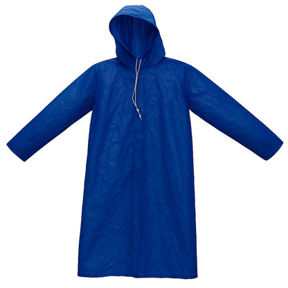 Waterproof Hooded Raincoat for Men Durable Lightweight Blue – alternate view