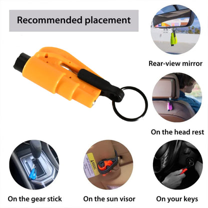 Emergency Safety Cutter – 2-in-1 Car Escape Tool – detail view
