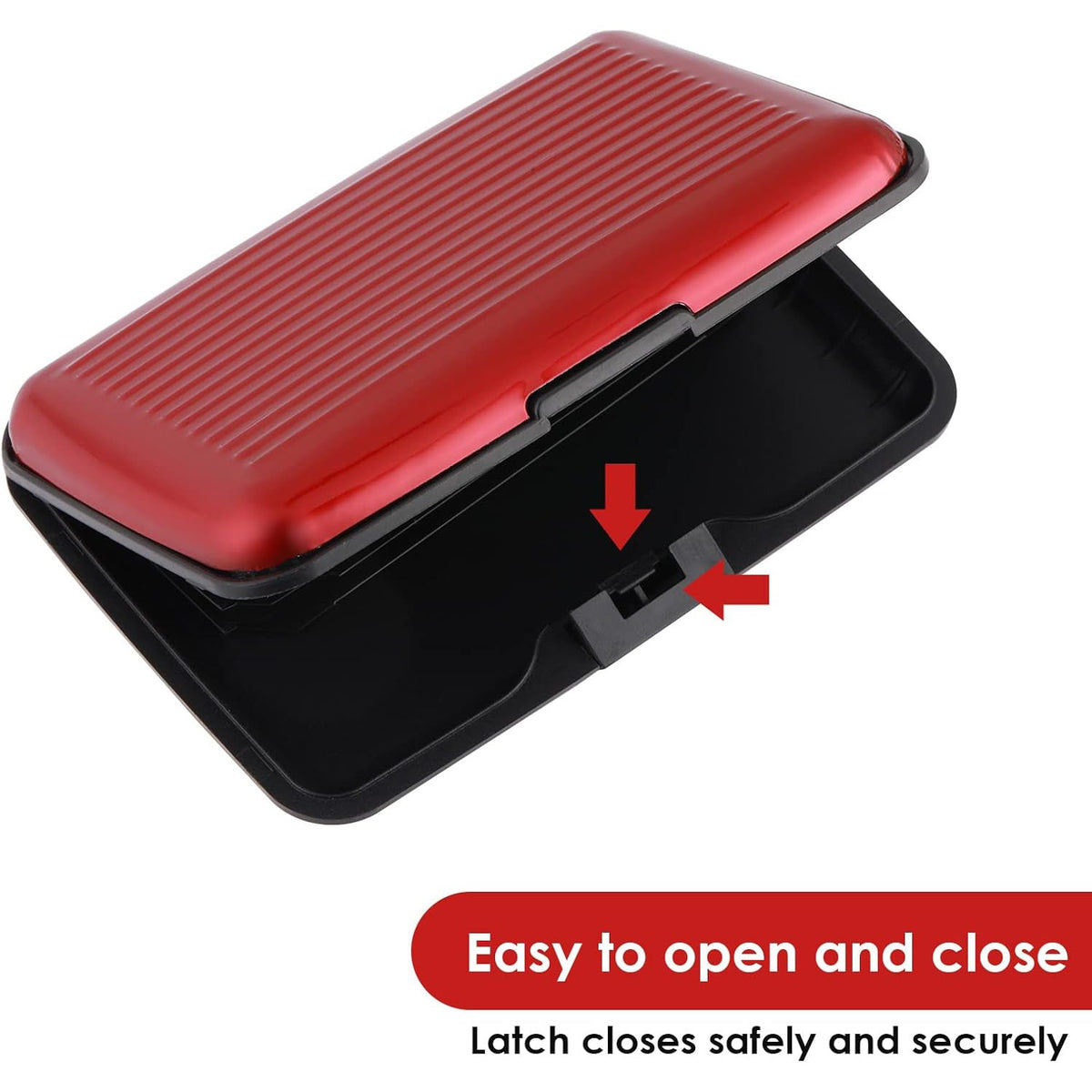 Waterproof Card Holder – Secure Plastic Case – alternate view