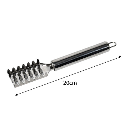 Fish Scale Remover – Sawtooth Stainless Steel Scraper – view 7