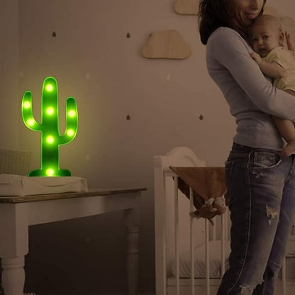 LED Cactus Lamp – Quirky Desk & Night Light – view 7