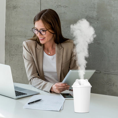 USB Humidifier – Cute Bear LED Air Mist Diffuser for Home – alternate view
