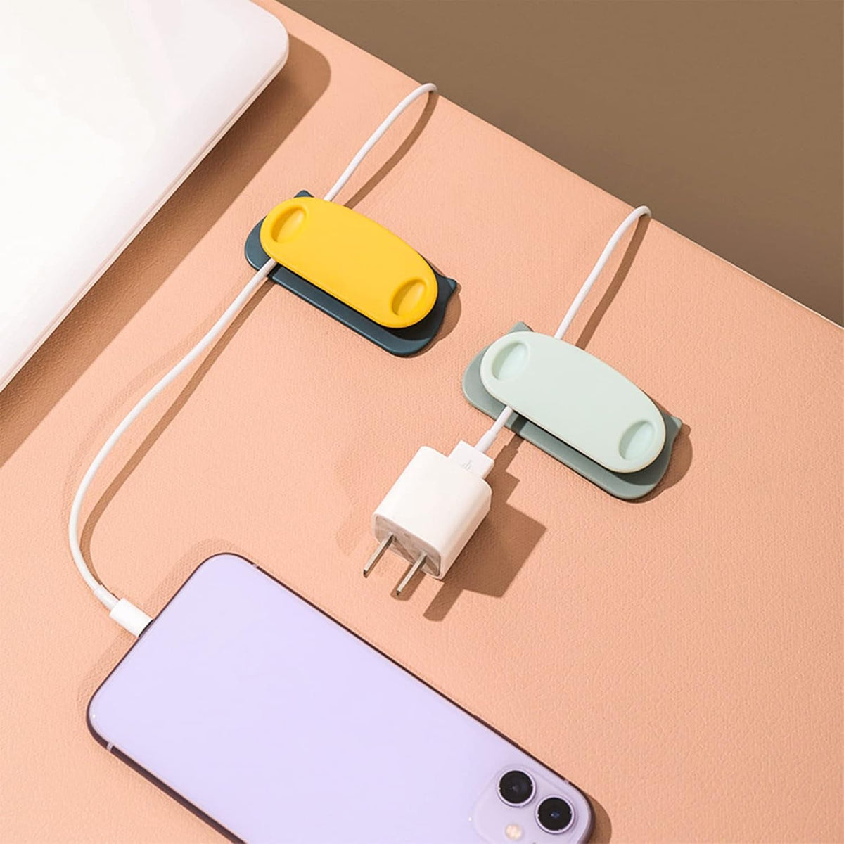 Pig Plug Wire Organizer – Durable Cable Holder Clips – view 7