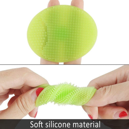 Silicone Facial Cleansing Brush – Gentle Exfoliation set – alternate view