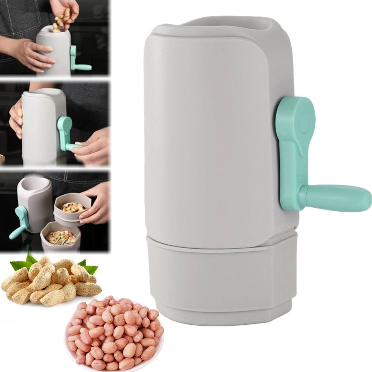 Peanut Sheller Machine – Manual Hand-Crank Nut Cracker – view 9