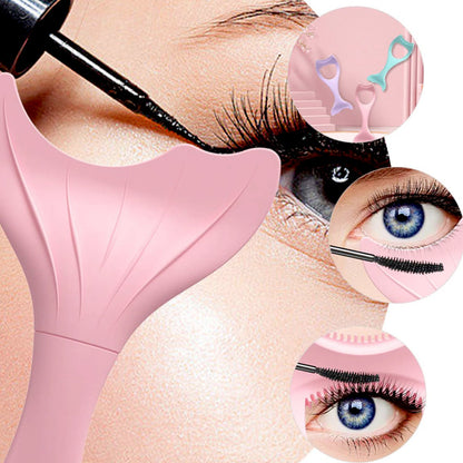 Silicone Eyeliner Tool – Curved for Easy Application – close-up