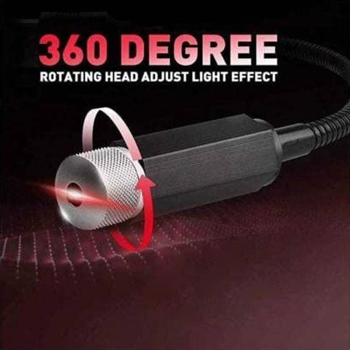 Car Star Projector – USB Roof Galaxy Light – view 8