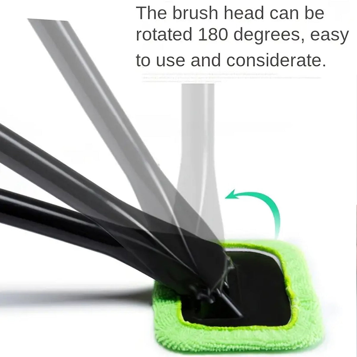 Car Glass Cleaner Wiper with Extra Microfiber Cloth – – view 7
